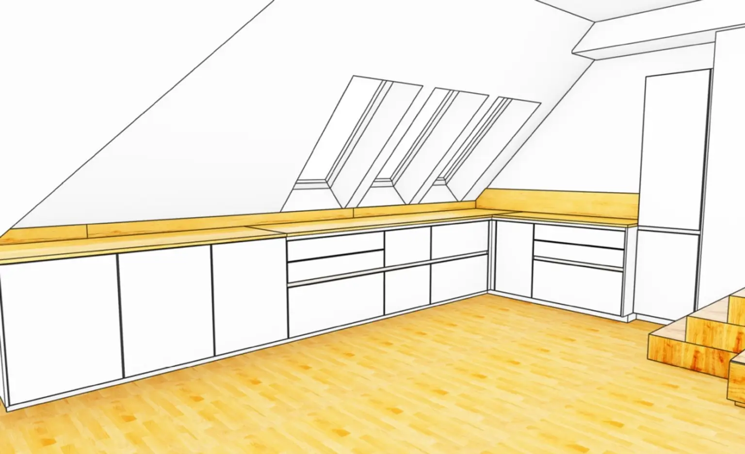 Küche1 | ++ Extravagante 3-Zimmer-Wohnung mit DACHTERRASSE ++ | Prima Service Immobilien