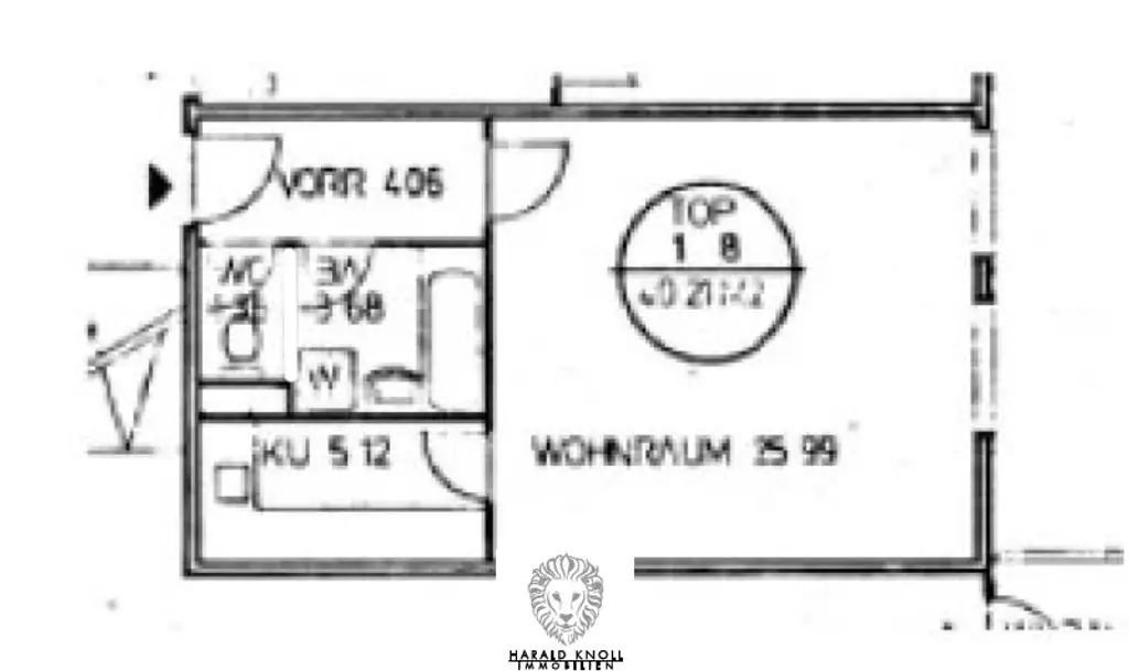 Vollsanierte 1-Zimmer-Wohnung in ruhiger Lage von Innsbruck