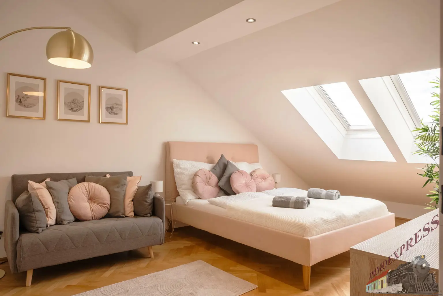 Eyecatcher- Wohnung - unbefristeter Vertrag -4-Zimmer im Dachgeschoß - inkl. Heizkosten & Warmwasser