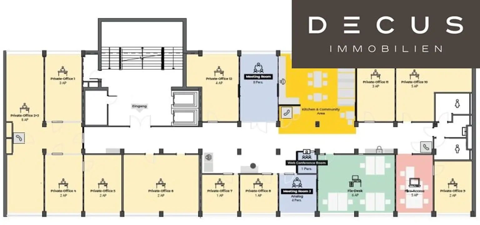 + + + Büroflächen und Co-working in Business-Center | NÄHE KARLSPLATZ + + +