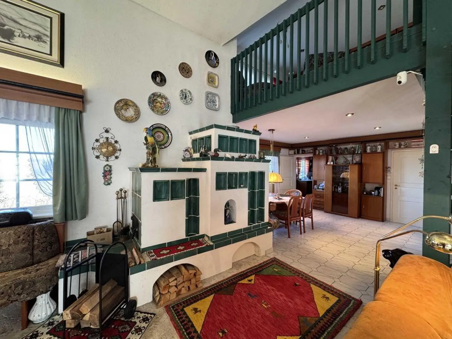 Kachelofen Wohnzimmer