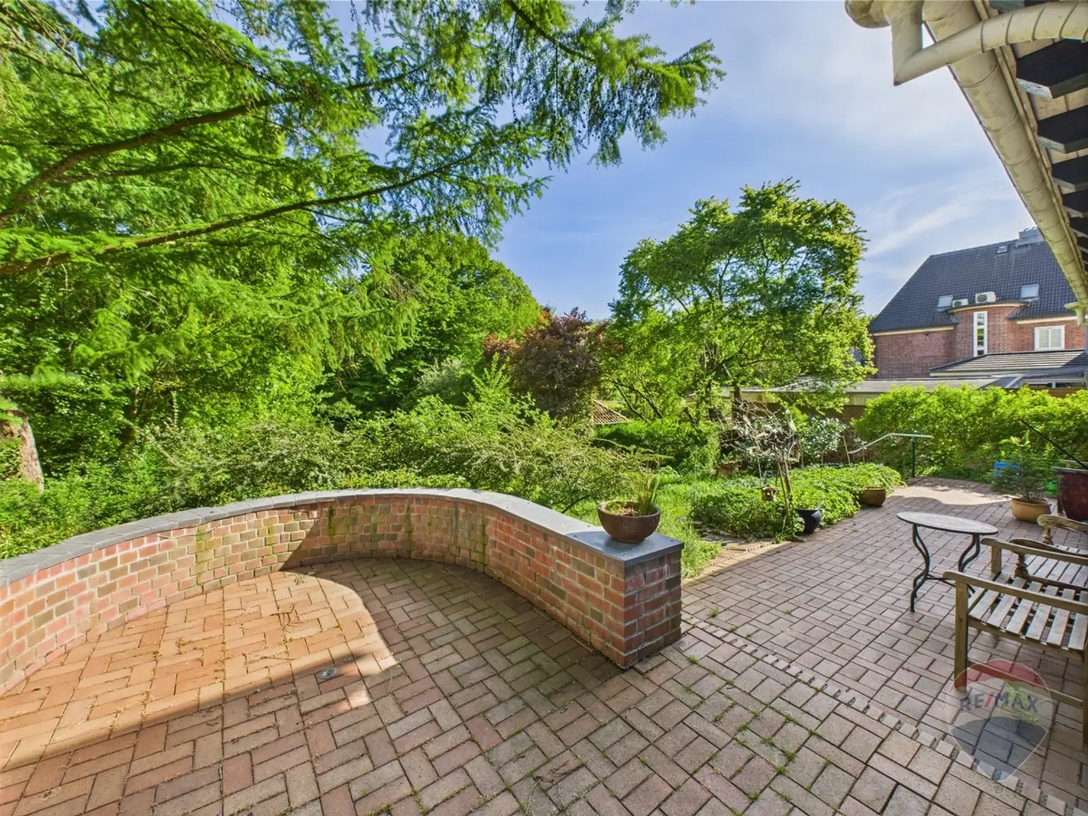 Ausblick von der Terrasse