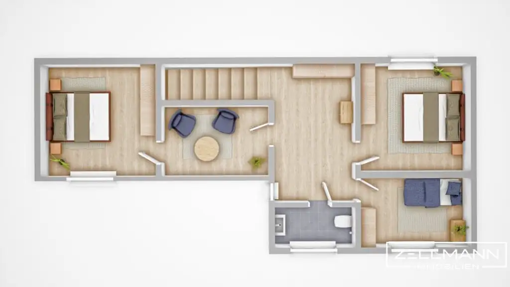 Großzügige Maisonette mit 177 m² – stilvoll wohnen in Sigleß | ZELLMANN IMMOBILIEN