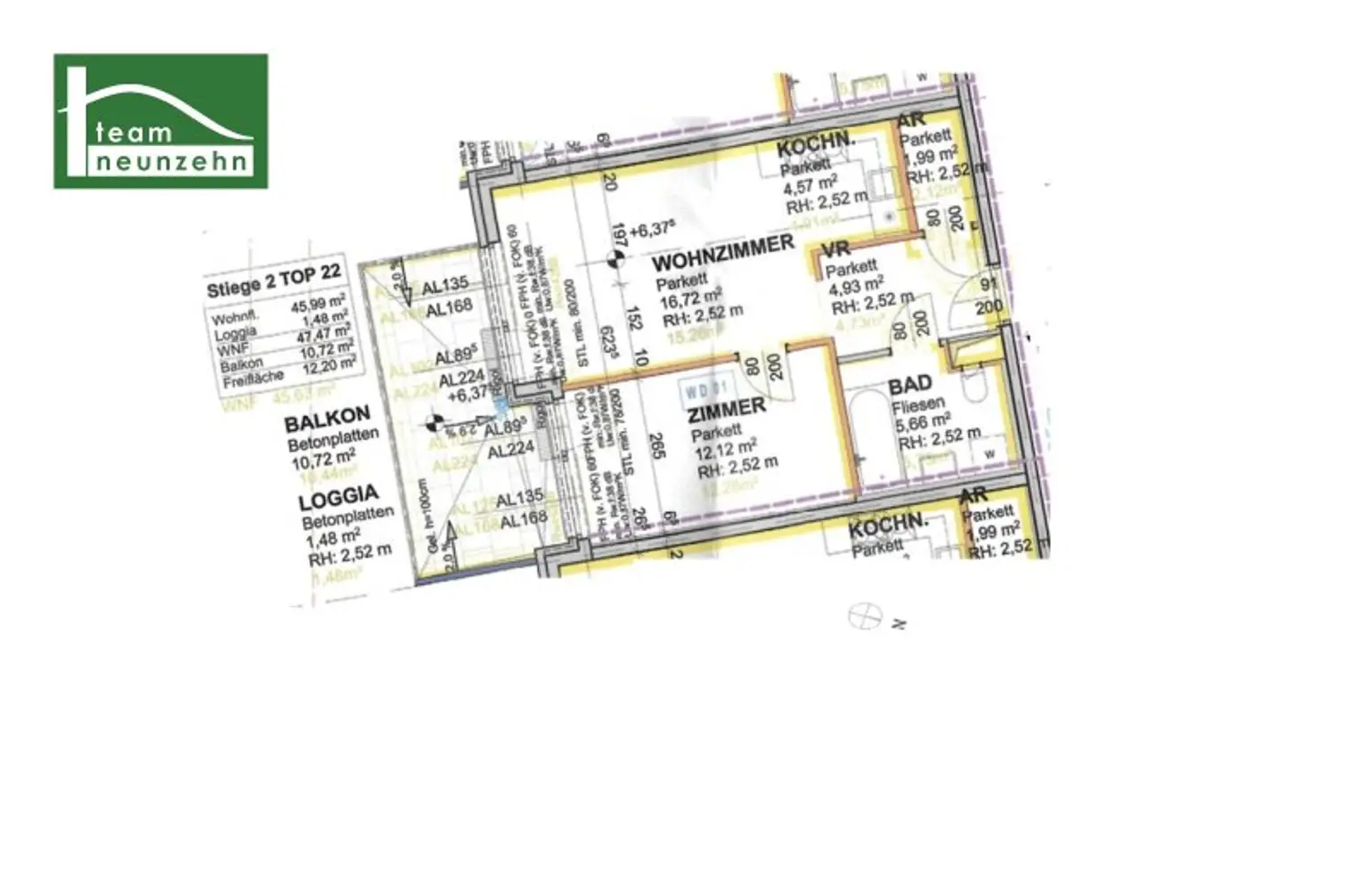 Neubauwohnung in Wien 1210 – Moderne Wohnqualität in gefragter Lage zwischen SCN und Lorettowiese