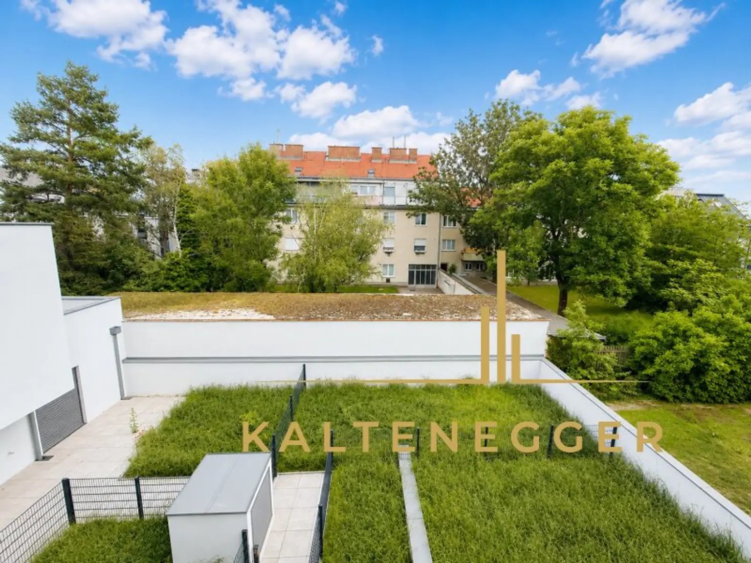 Ausblick vom Balkon