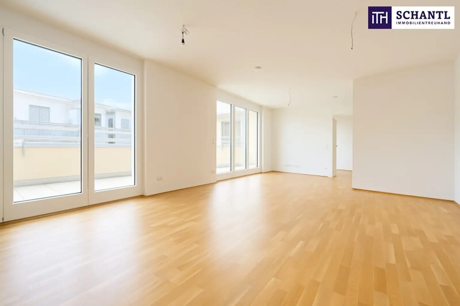 3-Zimmer-Wohntraum mit Dachterrasse in Ebergassing - Sonnenuntergänge inklusive! Schnell sein!