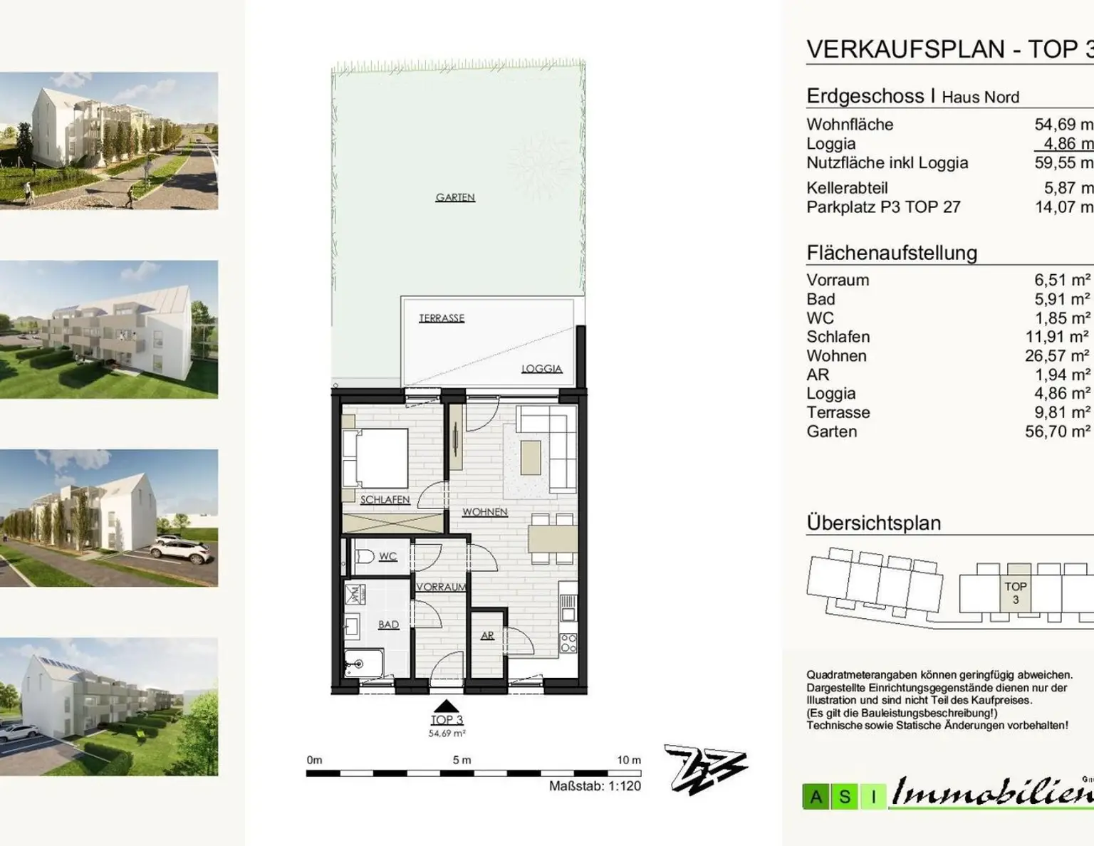 GRÜNE ALLEE GALLNEUKIRCHEN - 2 und 3-Zimmer Wohnungen, 55-70m² NEUBAU ERSTBEZUG