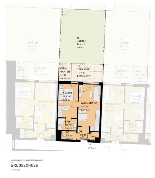 PROVISIONSFREI - Aspern Flats 101 - Ihr Traum vom Eigenheim im Grünen