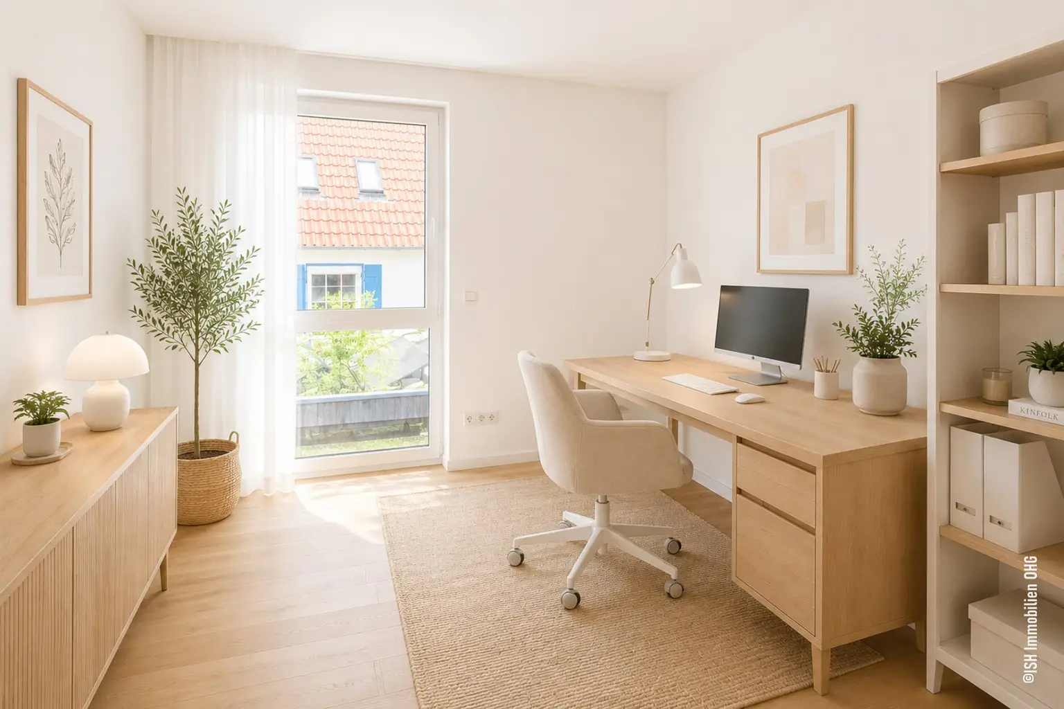 Büro visualisiert