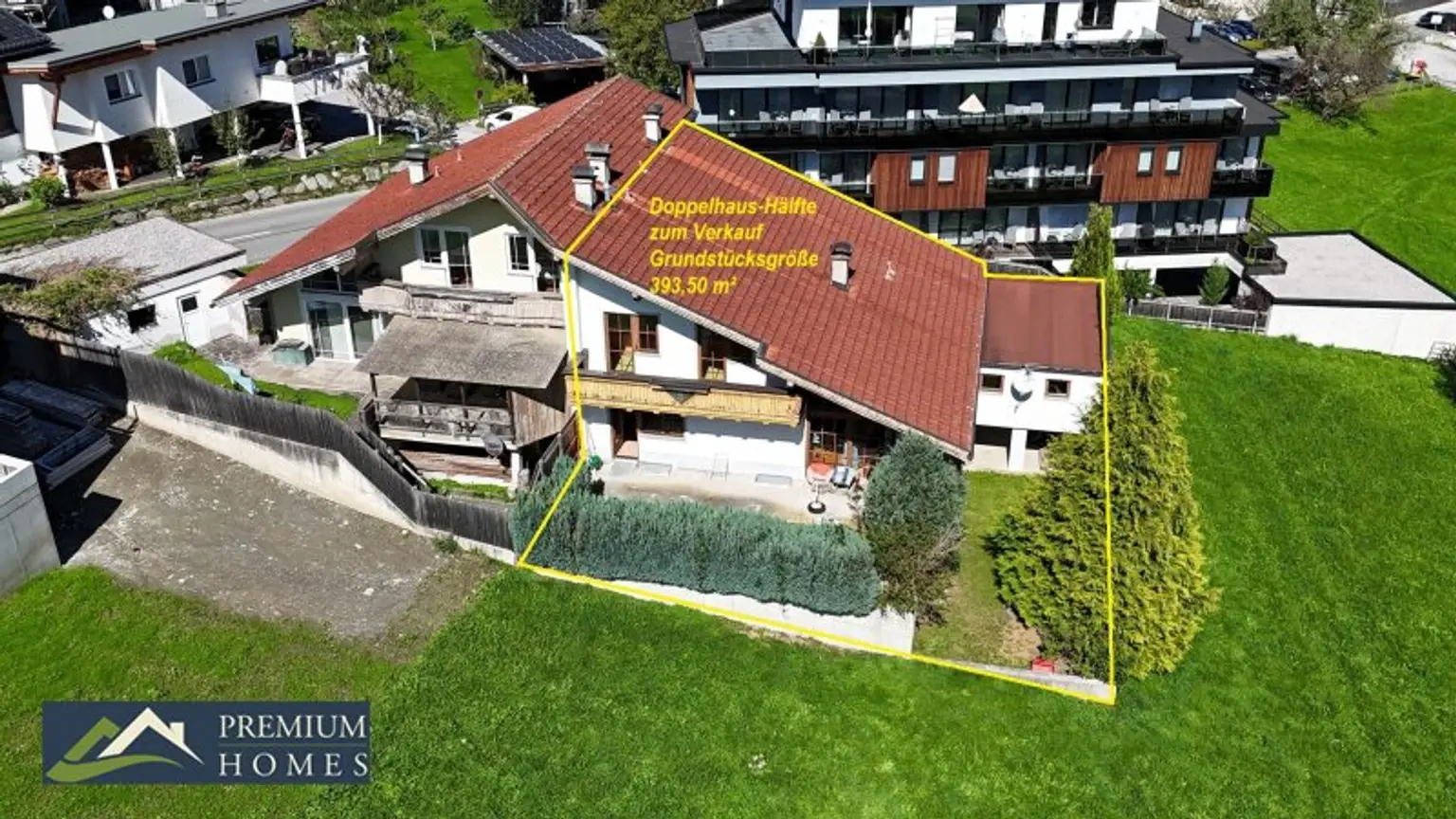 FÜGENBERG - Es erwartet Sie eine Doppelhaushälfte in Aussichtslage - 5 Zimmer, Garten & 2 Balkone!