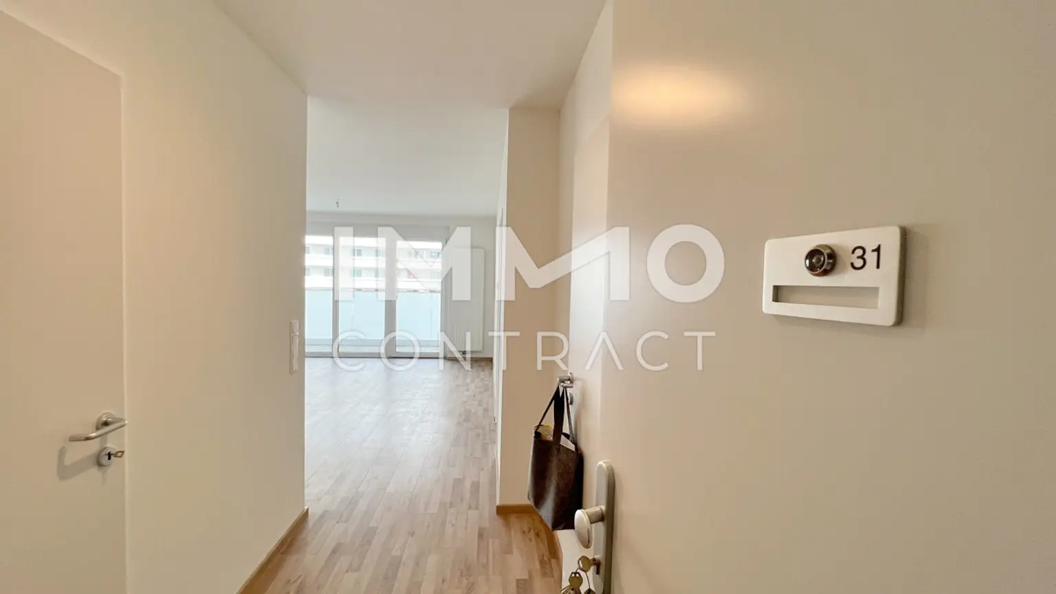 50,50qm geförderte 2ZI- Balkon-Wohnung