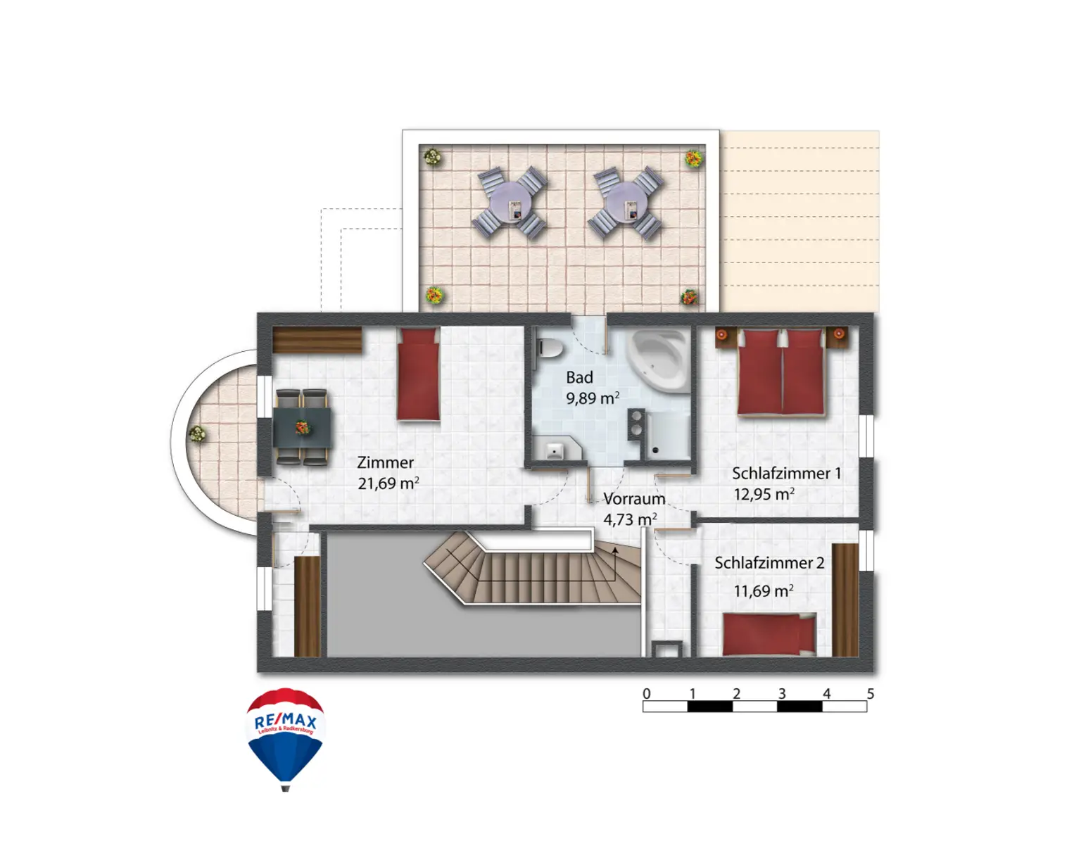 Stilvolles Eigenheim in sonniger Siedlungslage am Rande von Heimschuh