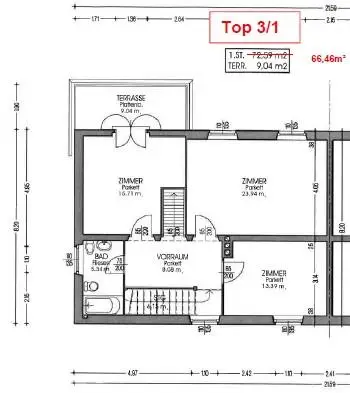 Grundriss Obergeschoss