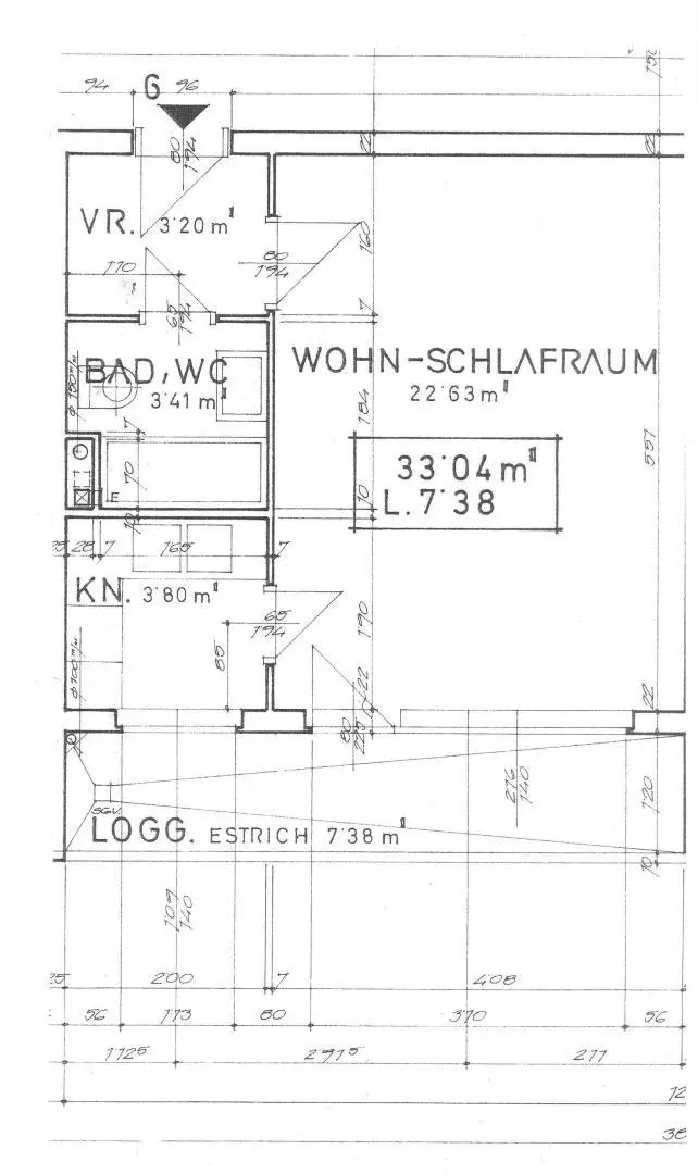 GARCONNIERE MIT LOGGIA NÄHE LAXENBURGERSTRASSE/ SOFORT TERMIN AUSMACHEN