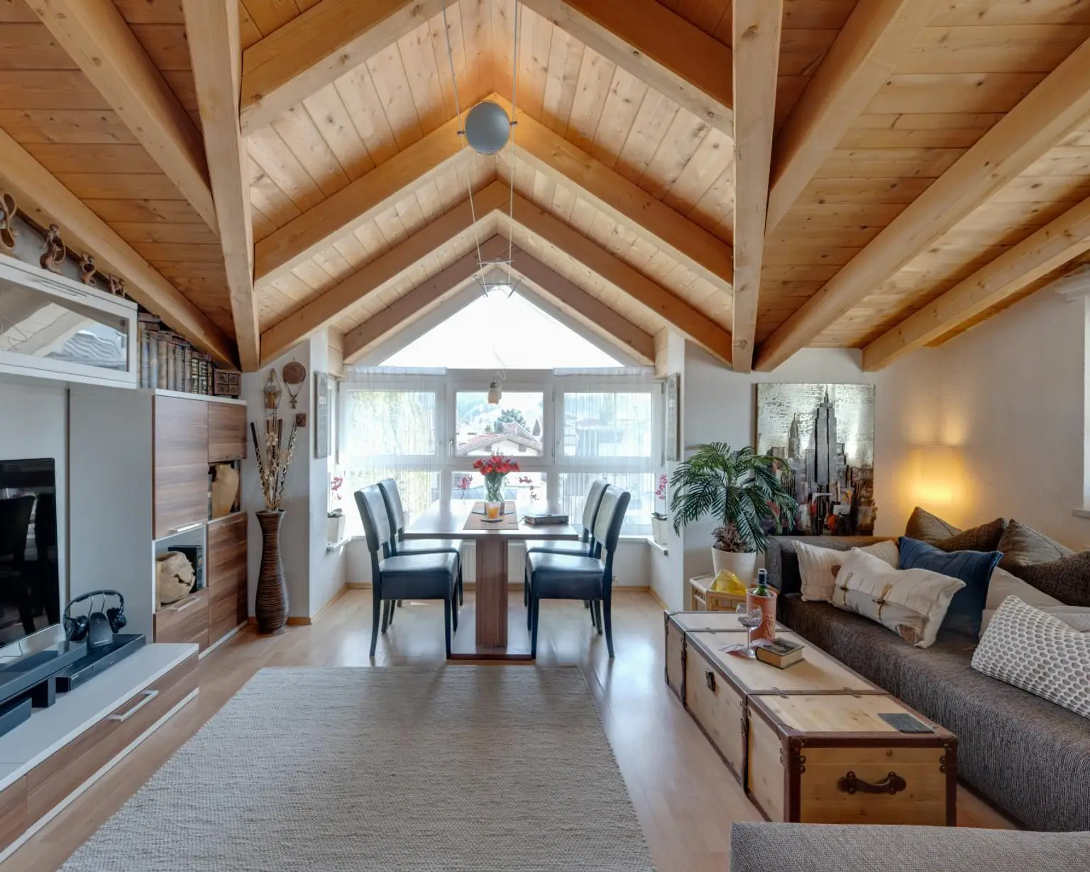 Wohnung DG 2 Wohn-Essbereich