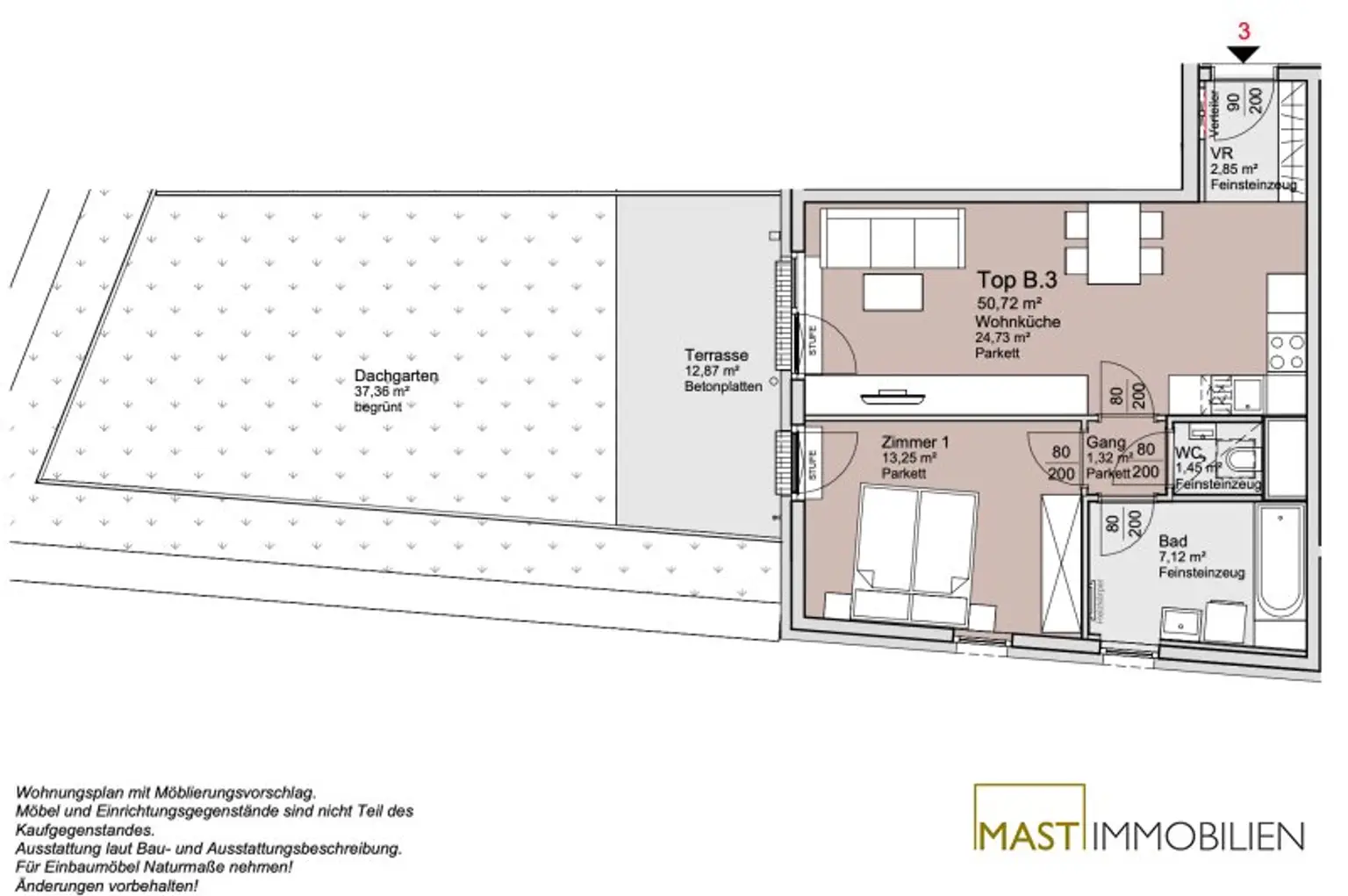*Ende 2026* Provisionsfreie 2-Zimmer Gartenwohnung mit Süd-West Ausrichtung!