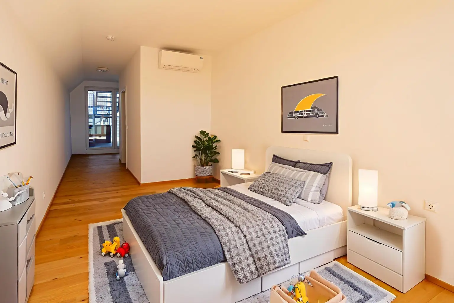 Virtual Staging AI Kinderzimmer