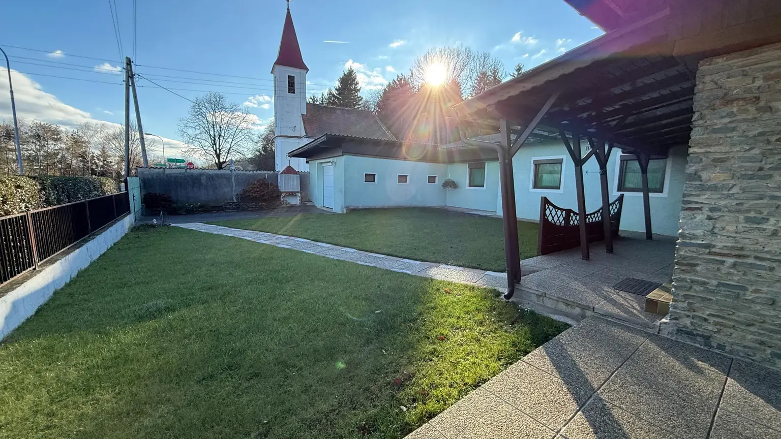 Blick von der Terrasse