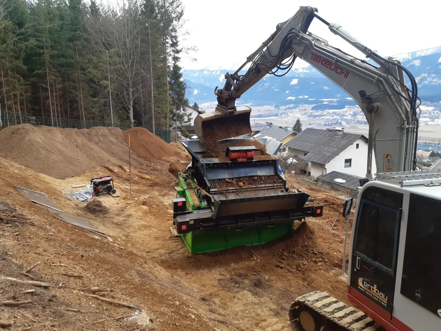 Baggerarbeiten