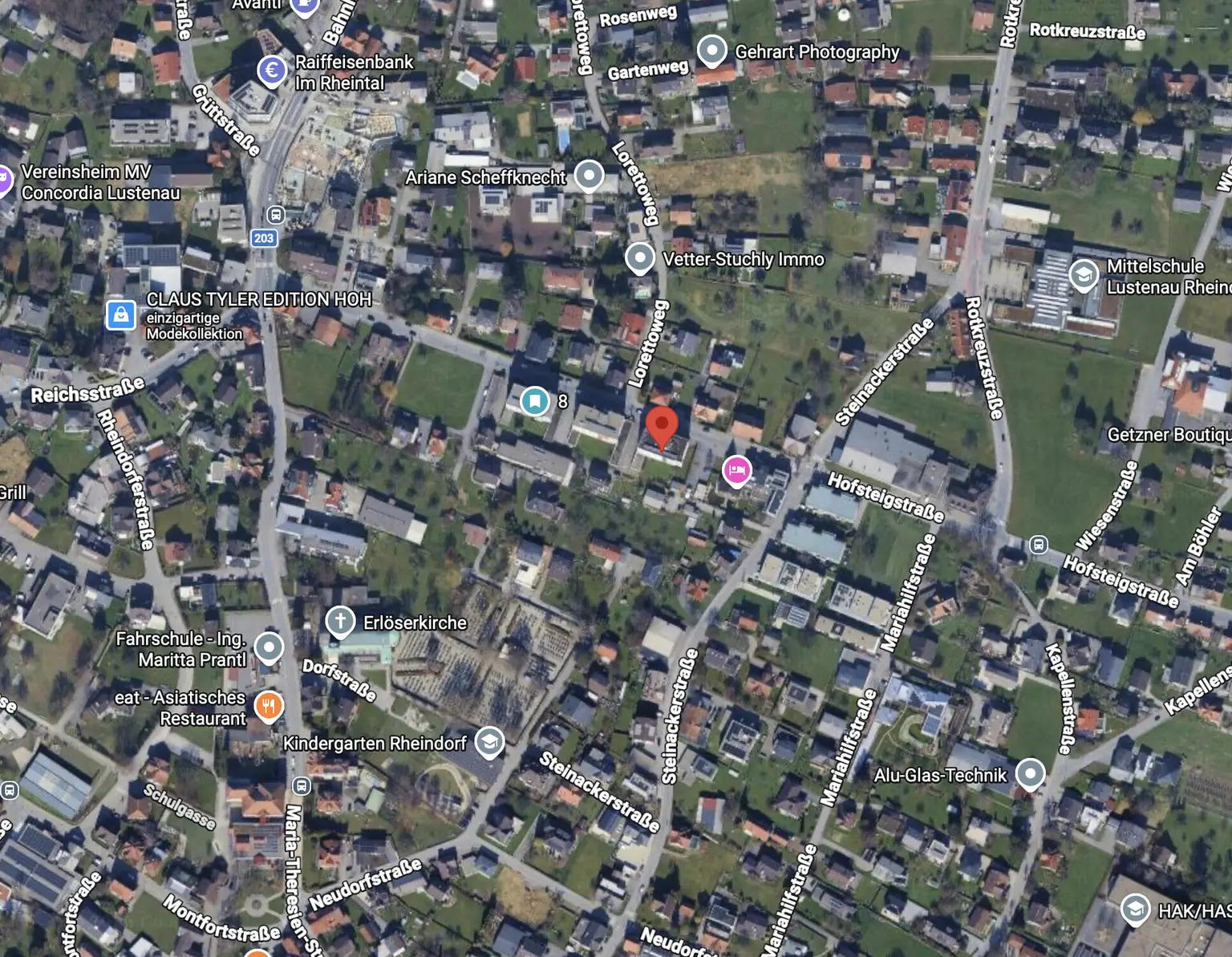 Infrastruktur Quelle Google Maps