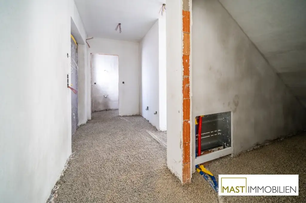 ERSTBEZUG - Modernes Einfamilienhaus mit 148 m² Wohnfläche, Balkon, Terrasse & 2 PKW-Stellplätzen in Strasshof – belagsfertig!