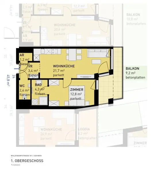 PROVISIONSFREI - Aspern Flats 101 - Ihr Traum vom Eigenheim im Grünen
