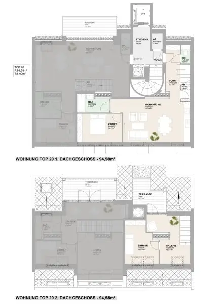 Exklusive Traumwohnung – Maisonette mit Panoramablick über Wien!