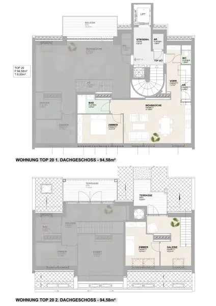 Exklusive Traumwohnung – Maisonette mit Panoramablick über Wien!