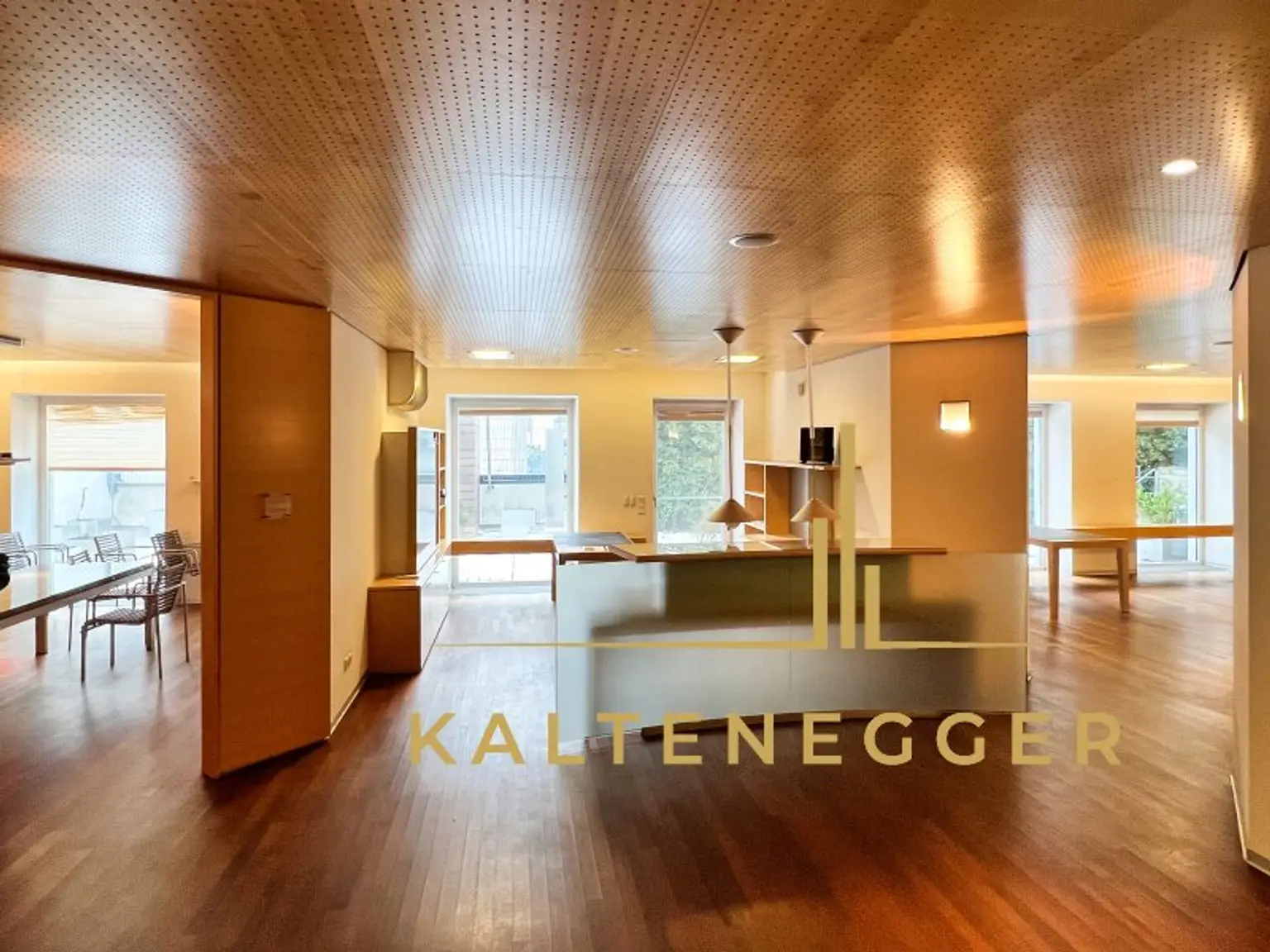 Nußdorfer Platz: Hochwertiges Büro 608 m² mit großer Terrasse  -   MIETE  10 € / m²