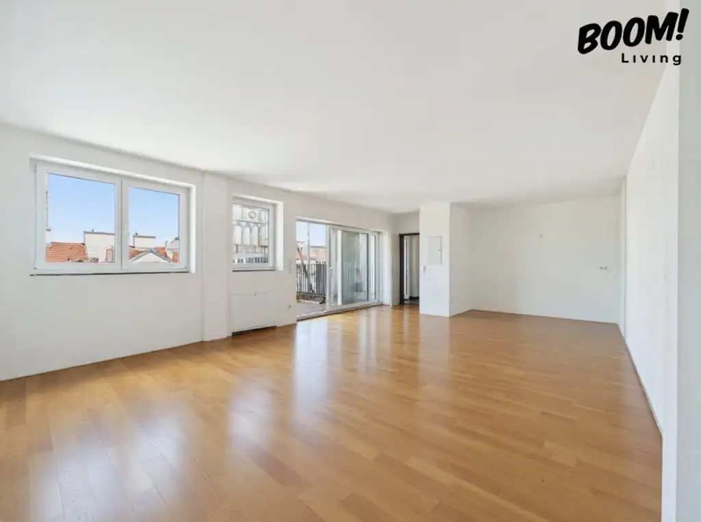 Exklusiver Erstbezug //  Hochwertige Dachgeschosswohnungen mit Fernblick & Terrassen – Erlachgasse, 1100 Wien