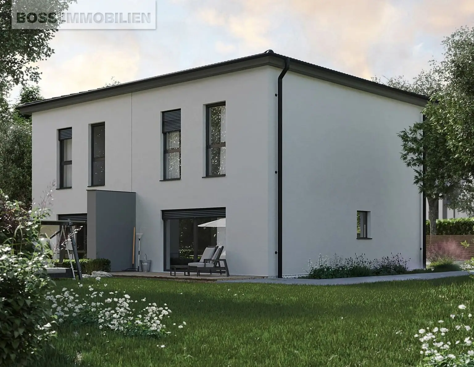 Doppelhaushälfe mit direktem Privat-Zugang zum Ramingbach