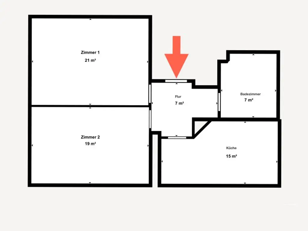 Moderne 2-Zimmer-Wohnung | Lift | Nähe Tichy | hervorragende Verkehrsanbindung und Infrastruktur