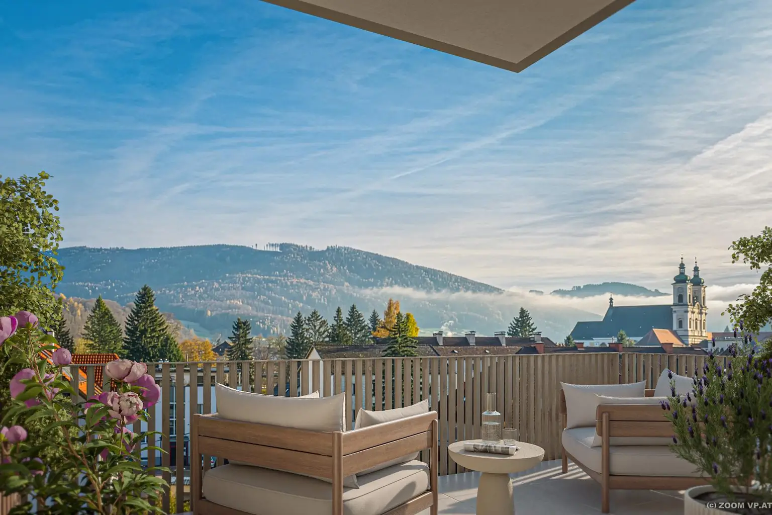 Rendering Penthouse Berthold & Elisabeth Garsten