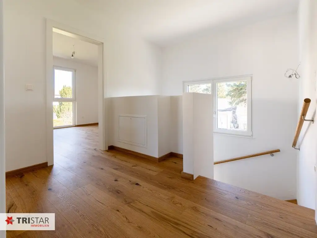 Moderne Doppelhaushälfte in Wien – Erstbezug mit Garten und Terrasse! Ideal für Familien!