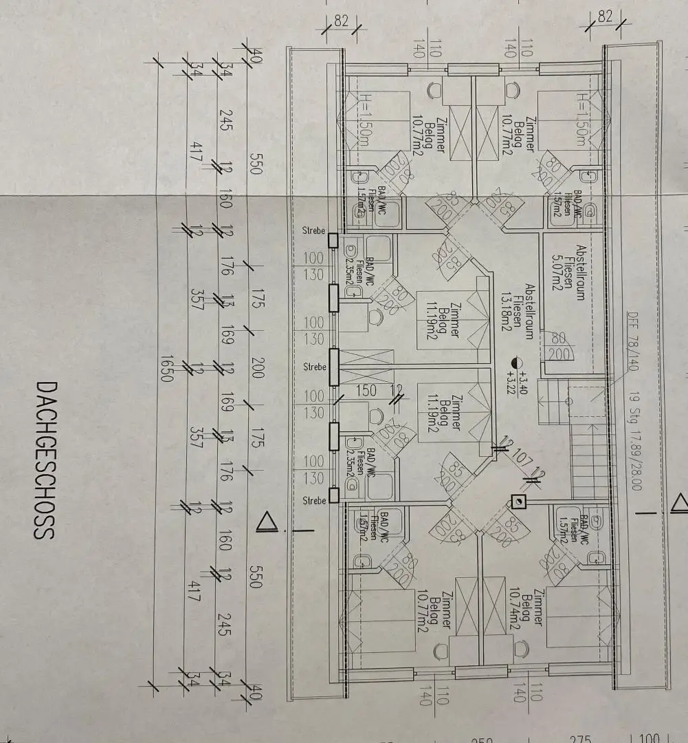 Grundriss Dachgeschoss_ Gamsbergstubn