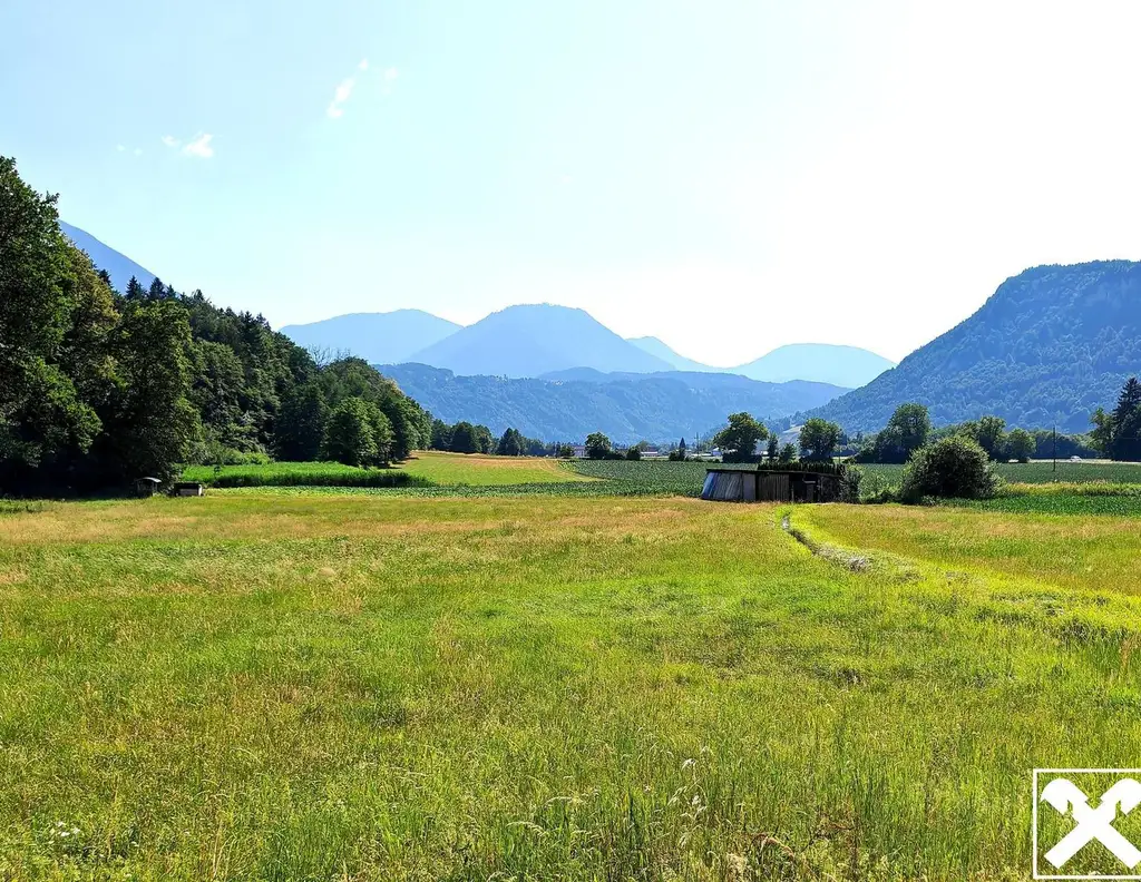 Wohnen im Grünen! Großzügiges Grundstück mit Bachlauf Nahe Klopeiner See - Turnersee