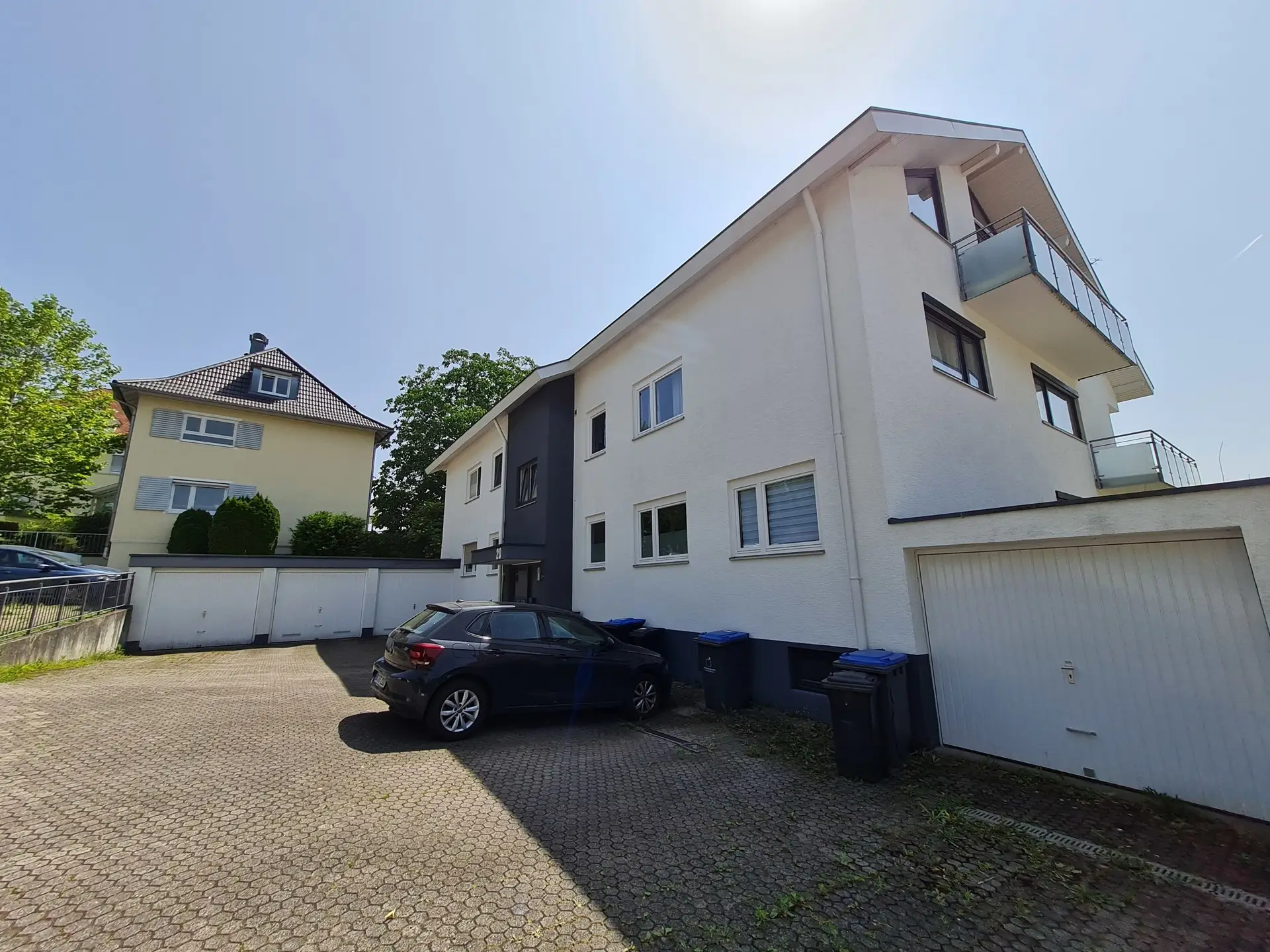 Seitenansicht Haus