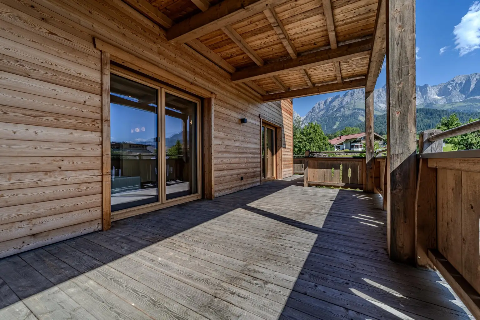 Terrasse im OG mit Kaiserblick