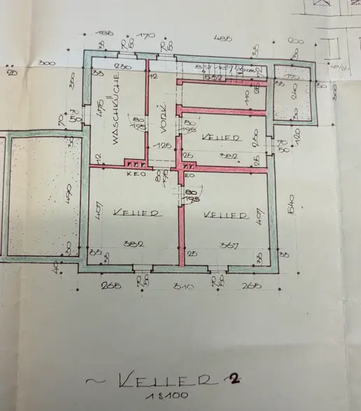 Grundriss - Kellergeschoss