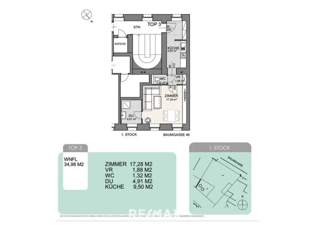 Perfekte 1-Zimmerwohnung mit Veränderungspotzenzial in Bestlage des 3. Bezirks – ERSTBEZUG NACH GENERALSANIERUNG!