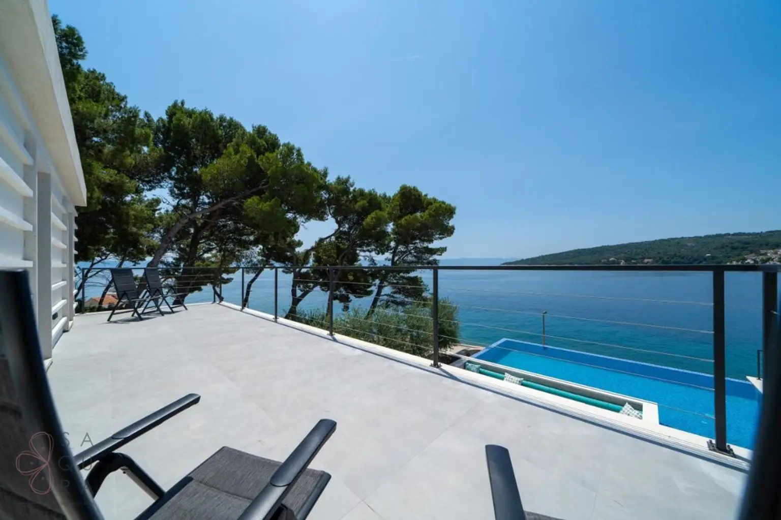 Steinvilla direkt am Meer – Exklusives Anwesen auf der Insel Brač