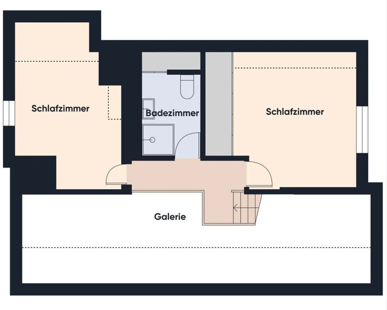 Grundriss ohne Maßstab / 3. O