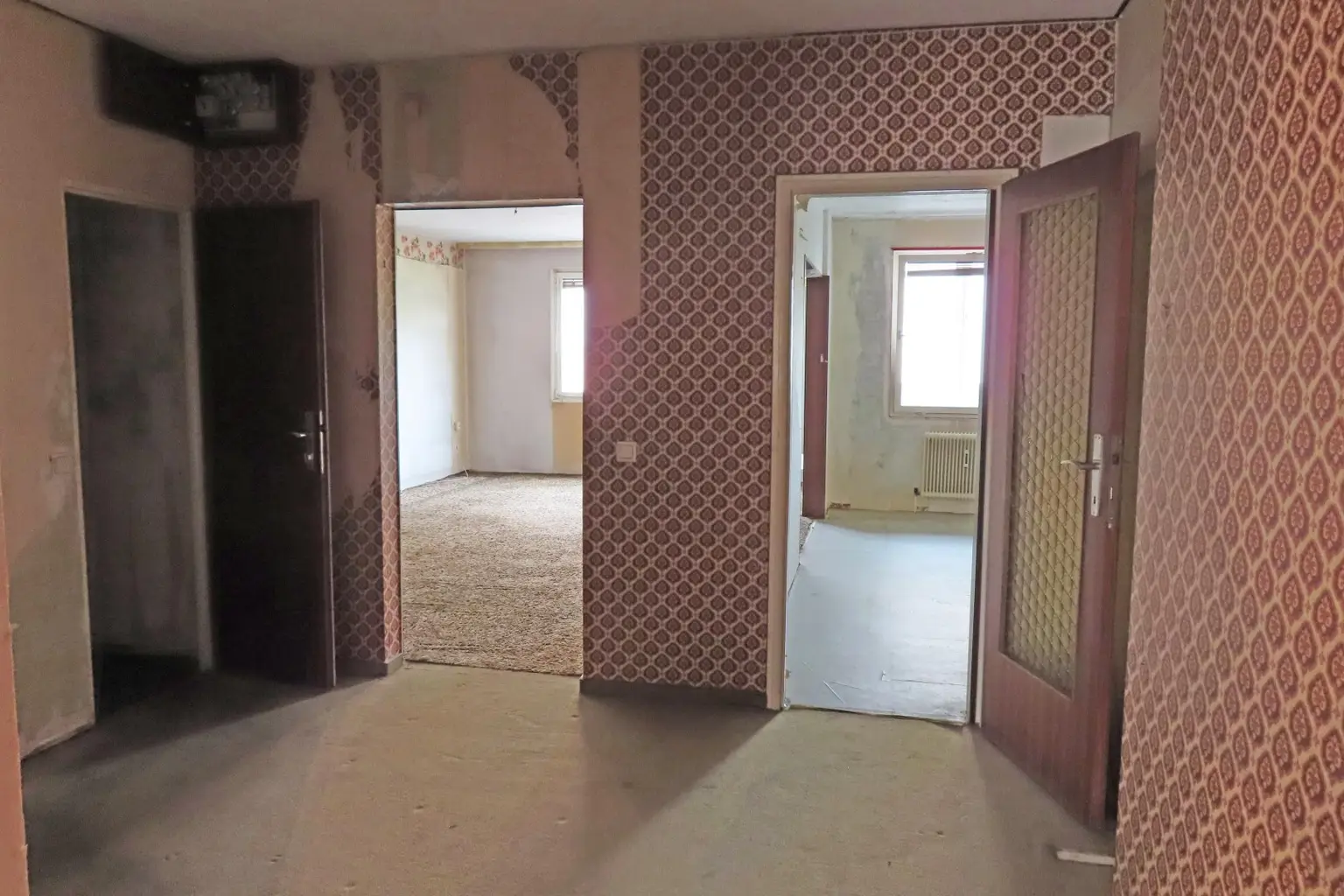 Vorraum zu Küche und Wohn-Esszimmer