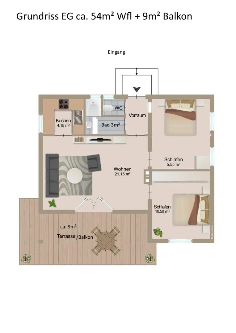 Grundriss bearbeitet Erdgeschoss