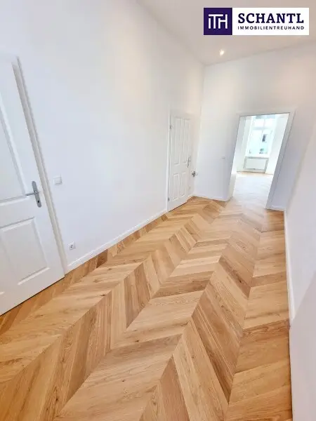 Viel Licht + Viel Raum + Viel Lebensfreude - Ihre Chance auf den sanierten Wohntraum! Frisch sanierte 2-Zimmer im Traumhaus in TOP Lage in 1150 Wien! Beste Infrastruktur und Anbindung!