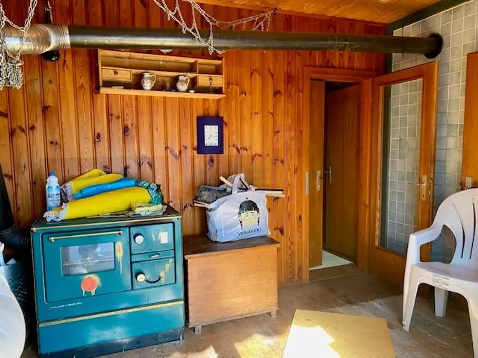 Dauerbrandherd (Heizung) im Wohnzimmer