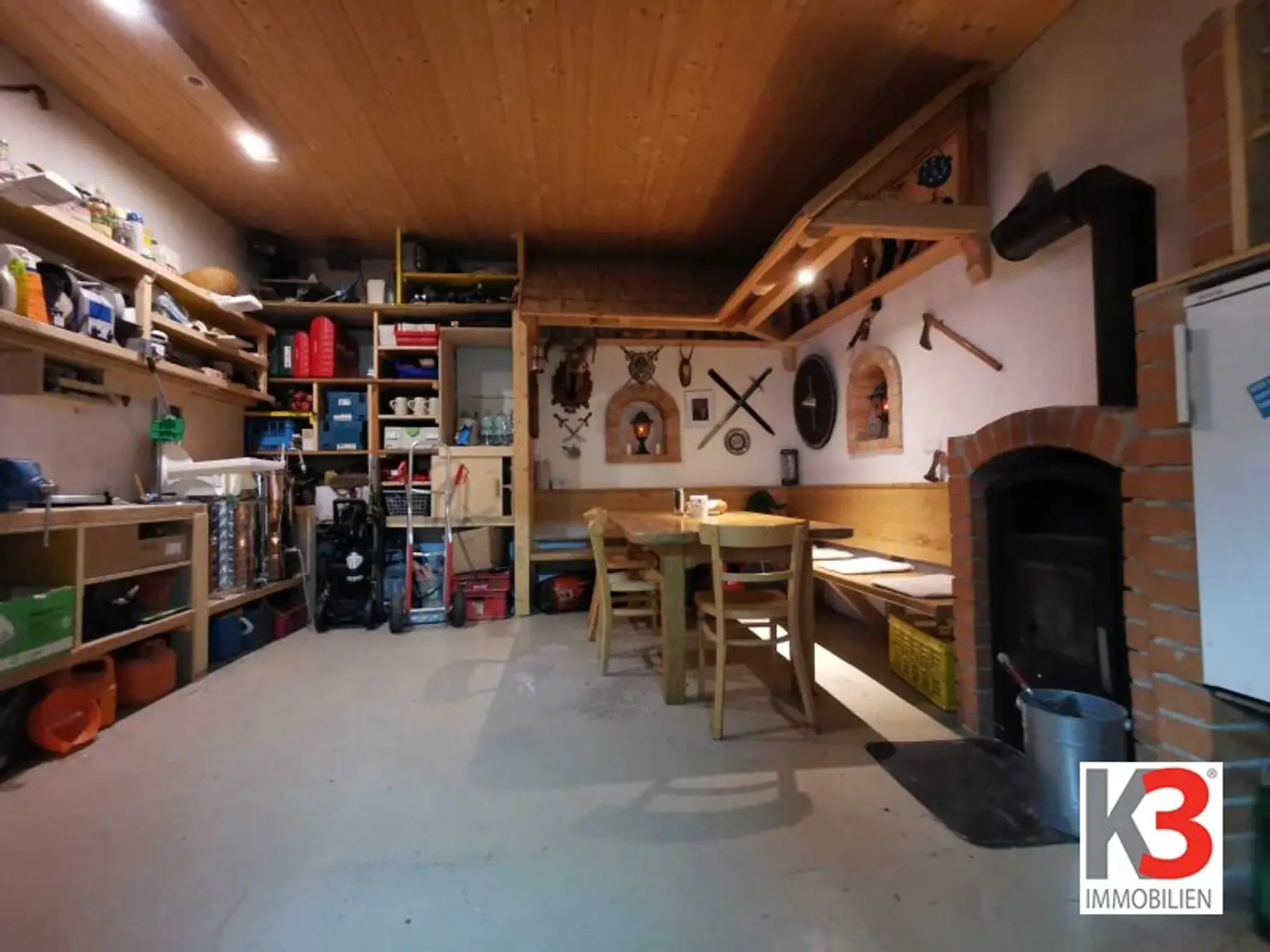 K3 - Gemühtlicher, barrierefreier Bungalow mit kleiner Werkstatt und angebautem Pavillon