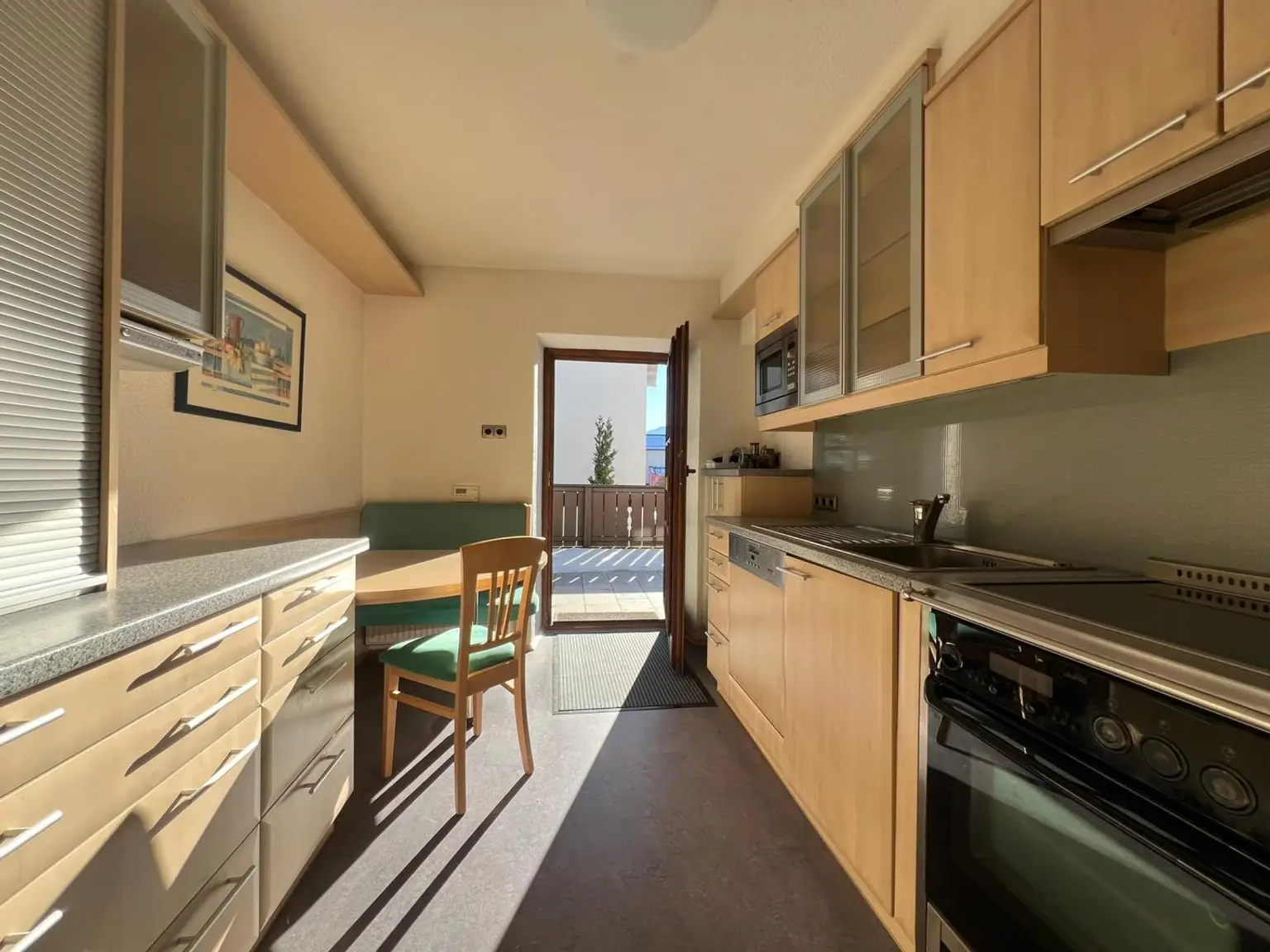 Küche mit Zusatzherd