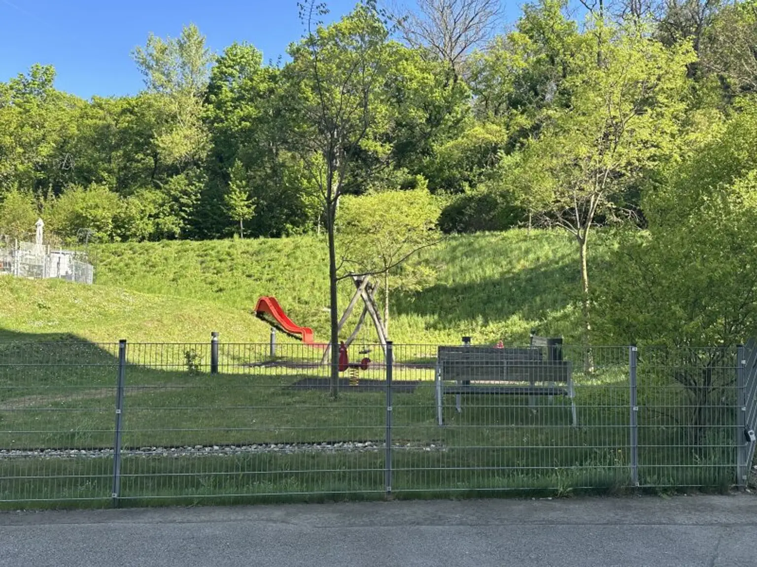 Spielplatz im Beriech der Stiege 3