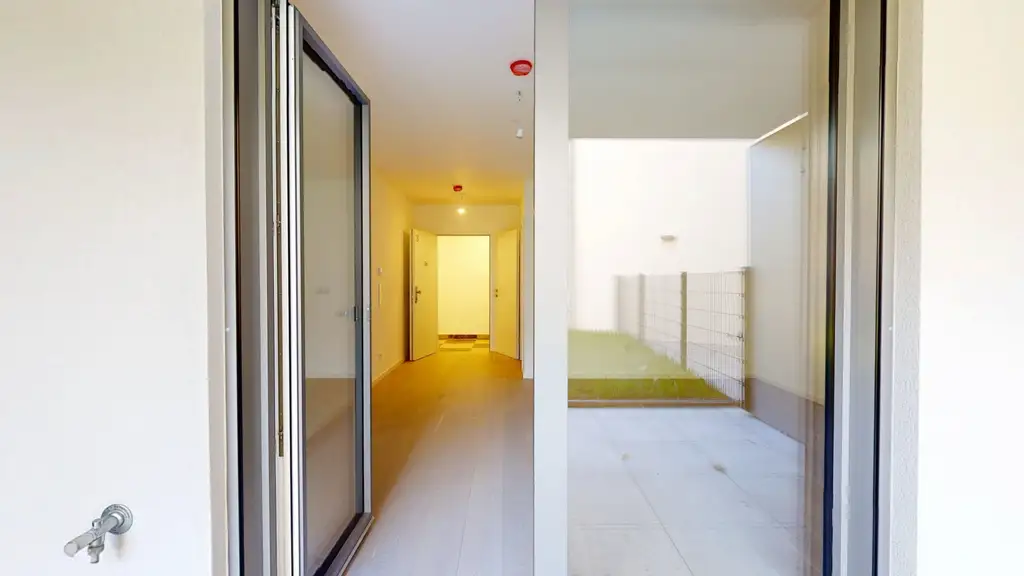 Moderne 1-Zimmer-Gartenwohnung in grüner Oase nahe der Donau!
ERSTBEZUG!